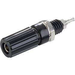 TRU COMPONENTS TC-R1-9 Black Polklemme Schwarz 10 A 1 St. 1587900
