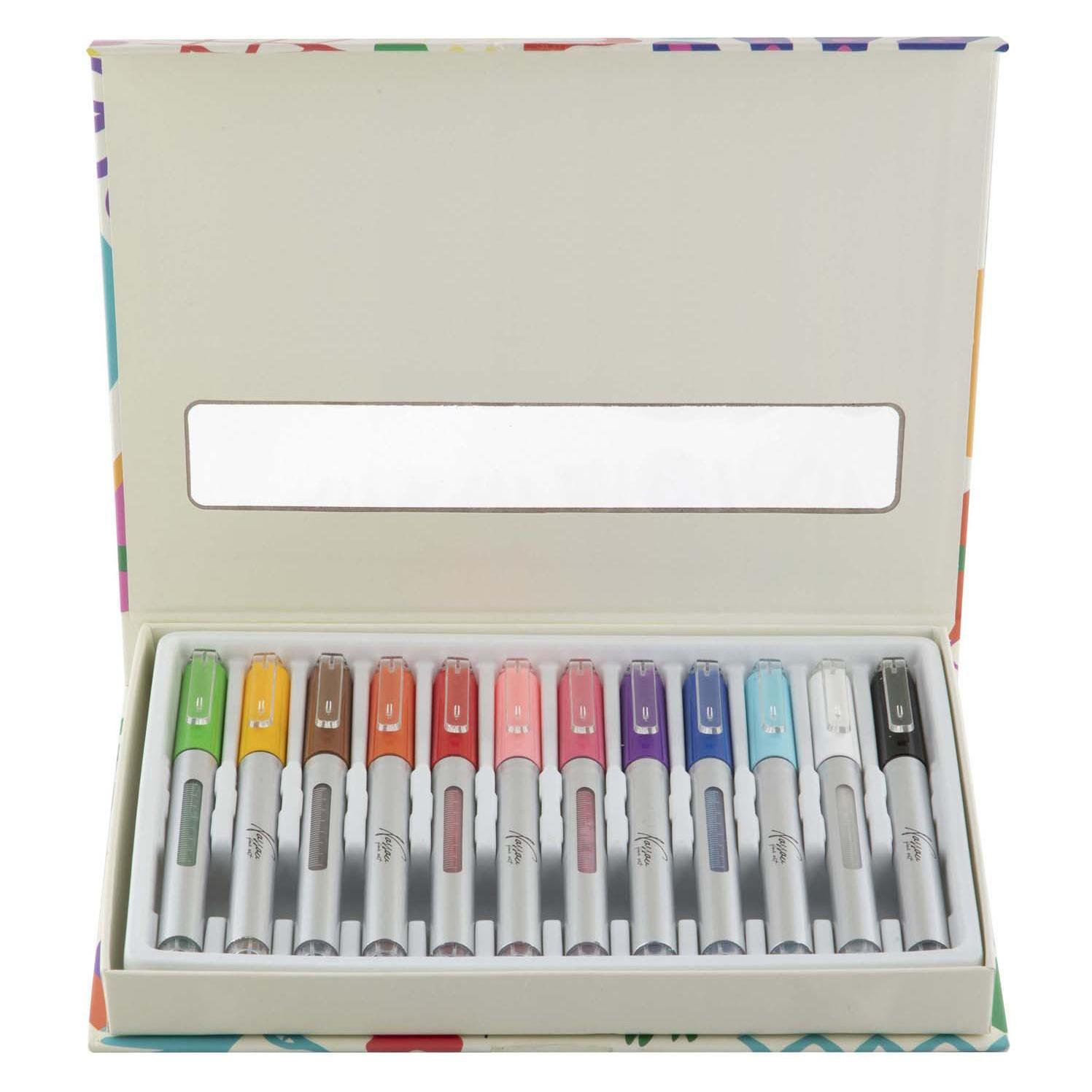Nassau - Acrylic Paint Brush Markers, 12 Pcs (AR017000) (12x) (AR017000)