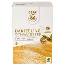 GEPA Schwarztee Darjeeling bio (20Btl)