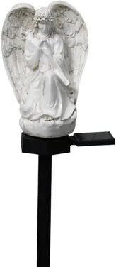 Outdoor Solar Garden Lights Waterproof Solar Outdoor Lawn Lamp, Resin Angel Decorative Light For Garden, Lawn Decor Yard Ornament white Angel