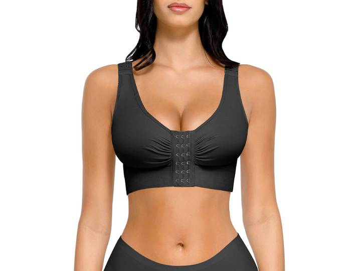 Feelingirl Bras de soutien post-opération - Taille XL - Noir