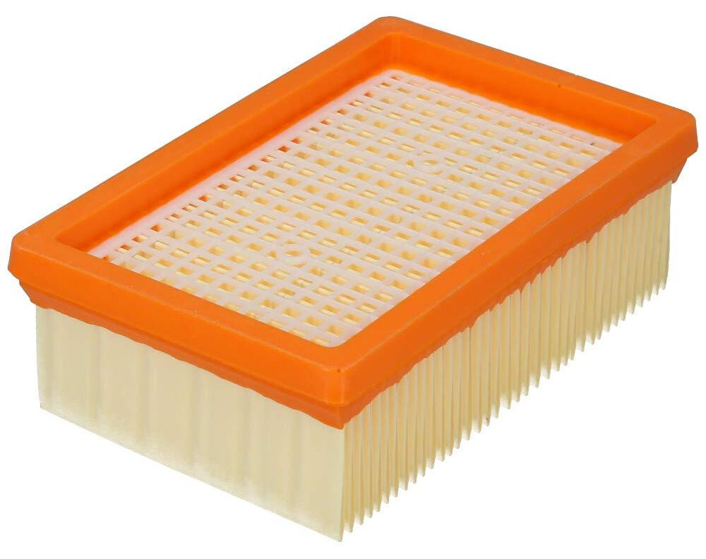 McFilter Vlak filter voor Kärcher WD4 WD5 WD6 MV4 MV5 MV6 KWD 4 KWD 5 KWD 6 KNT 4 - Alternatief voor KFI 4410
