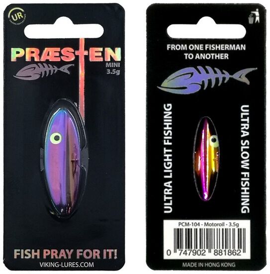 OG Lures Præsten Plated Mini-Motoroil