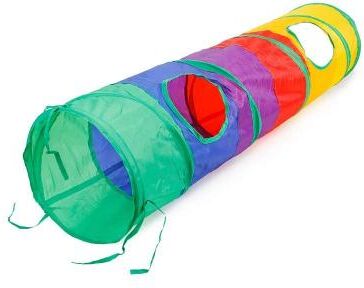 Uplifted Finds Foldable Cat Tunnel Breathable Pet Play Tube color Long Tunnels