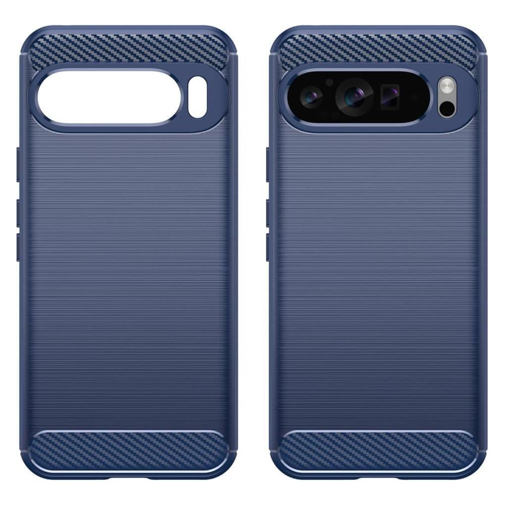 Cover-Discount Google Pixel 9 Pro XL - Metall Carbon Look Hülle (Google Pixel 9 Pro XL) (49161036)