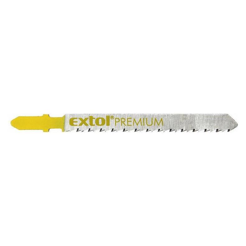 Extol Säbelsägeblätter 5 Stk., 75 x 2,5 mm, BOSCH-Griff, HCS (EX8805001)