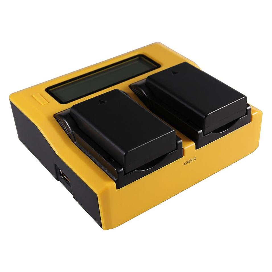 Patona Dual LCD USB Ladegerät f. Pentax D Li109 DLi109 D-Li109 (Kamera Akku Ladegerät) (34675252)