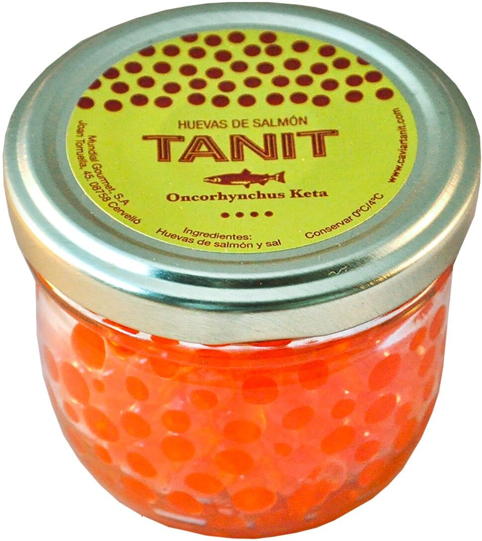 Tanit Huevas de salmón Oncorhynchus Keta .