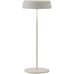 Inemuri tragbare weiße Tischleuchte LED 2,2 W 2700 K IP54, wiederaufladbar über USB, integrierter Touch-Dimmer – Rossini Illuminazione