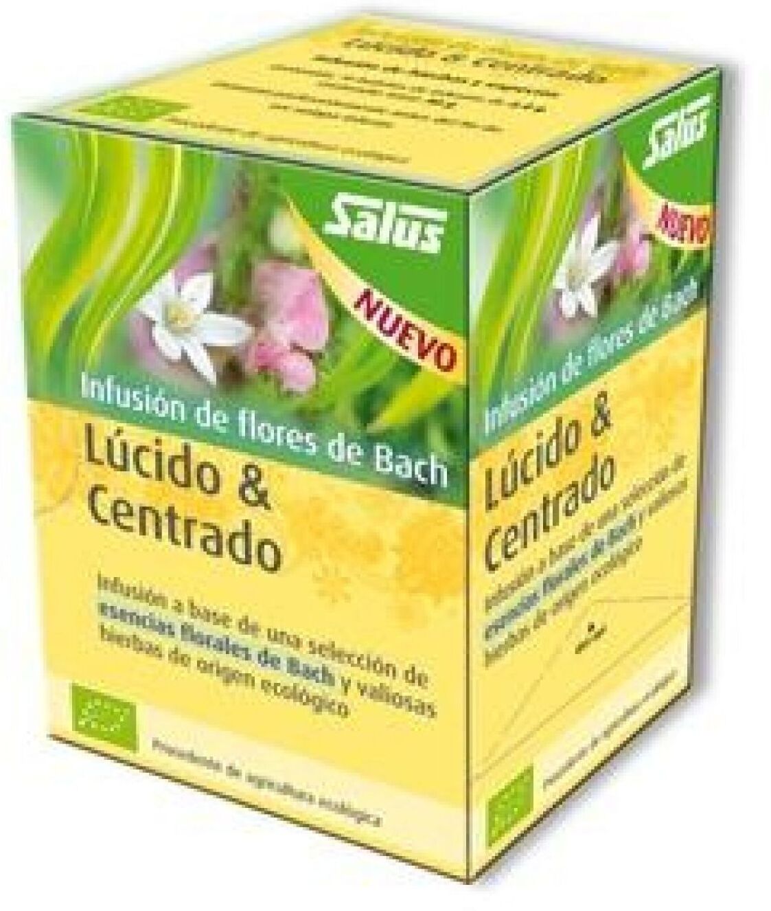 Salus-Haus Lucid & Centra Flowers Infusion 15 Envelopes
