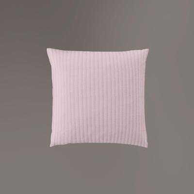 Kissenbezug IRISETTE "Lumen 8129", lila (mauve), B:40cm L:40cm, Interlock-Jersey, Obermaterial: 100% Baumwolle, Kissenbezüge, Kissenbezug, hochwertig und traumhaft weich
