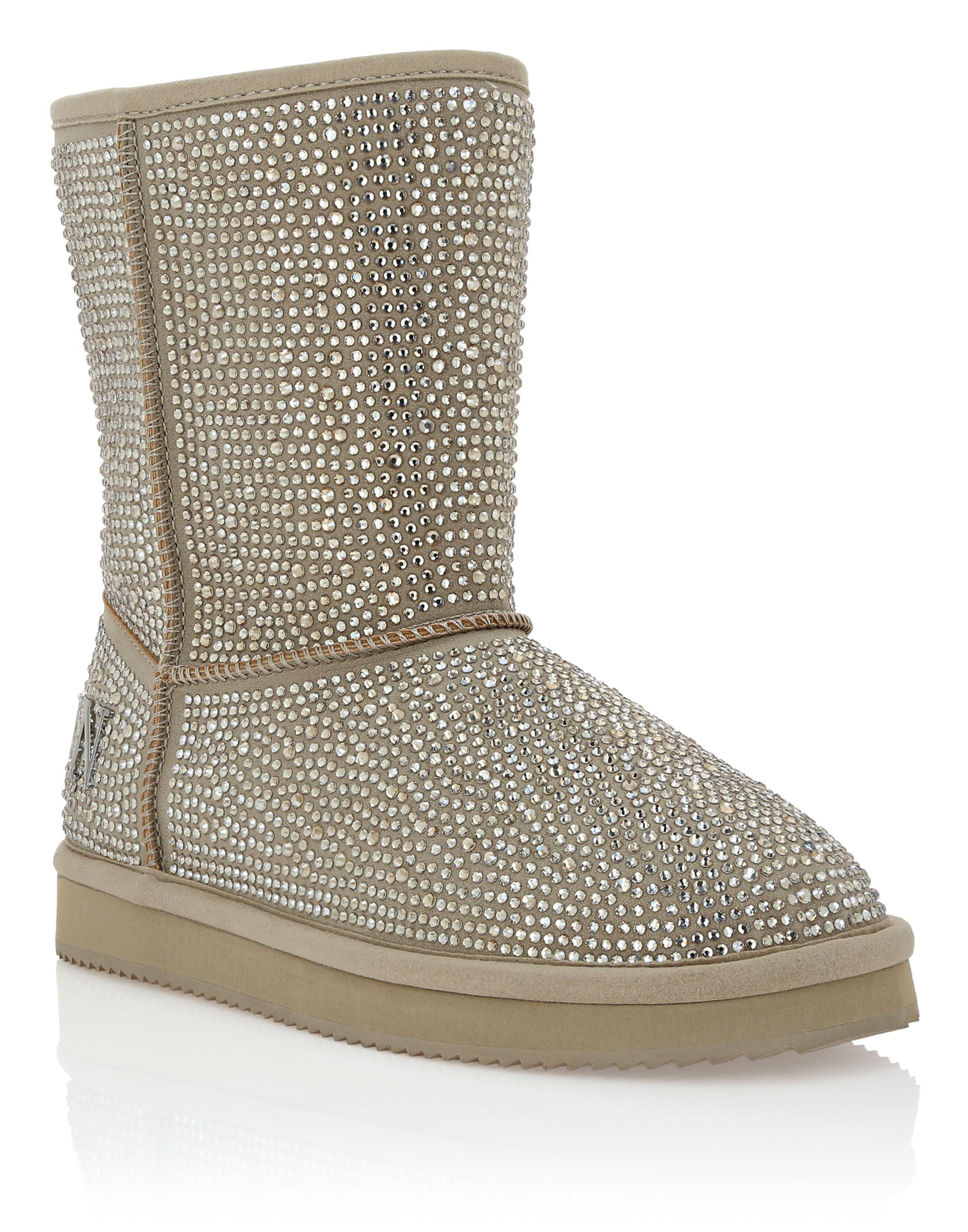 Stiefel Mid Flat