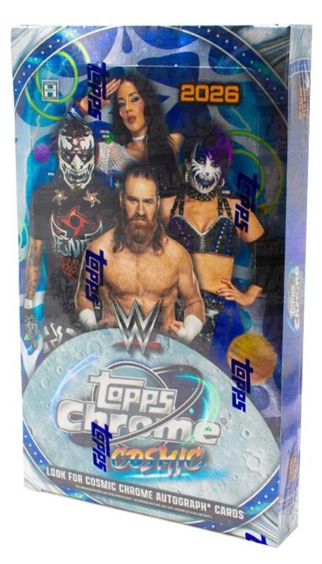 Kopie von 2026 Topps Chrome WWE Cosmic Hobby Box Englisch #1