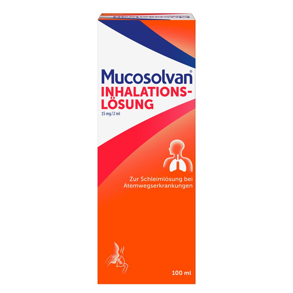 Mucosolvan Inhalationslösung 15 mg Lsg.f.Vernebler 100 ml Lösung für einen Vernebler