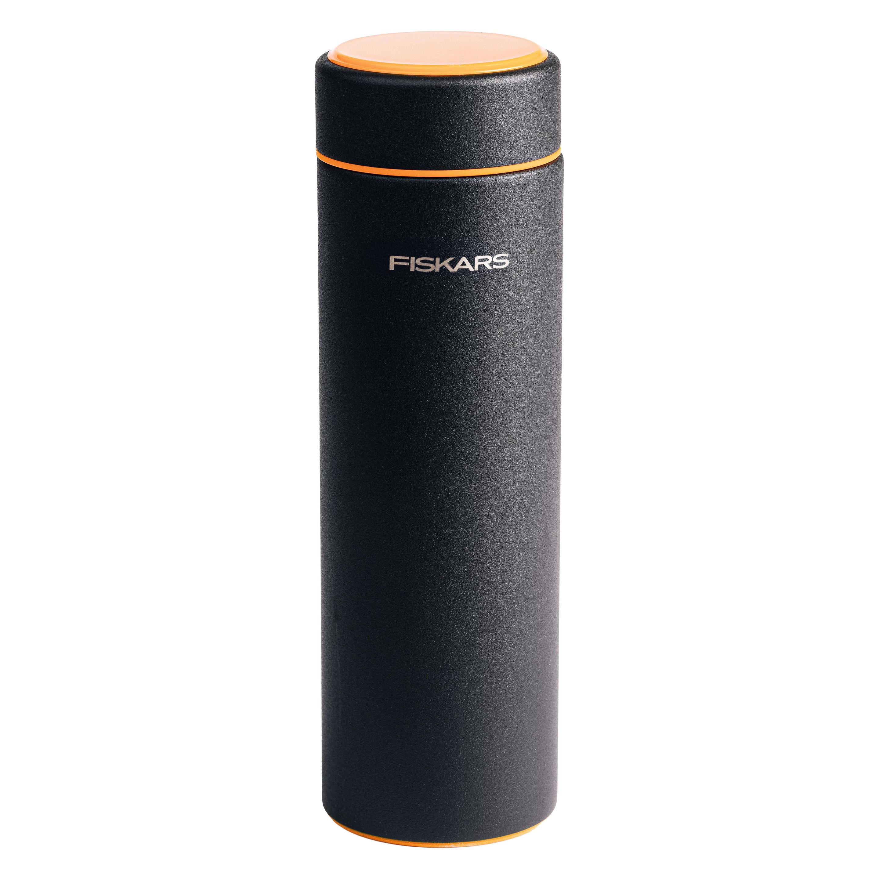 Fiskars 1078699 On-the-Go-Thermoskanne 0,5 l schwarz (0.50 l) (1078699)