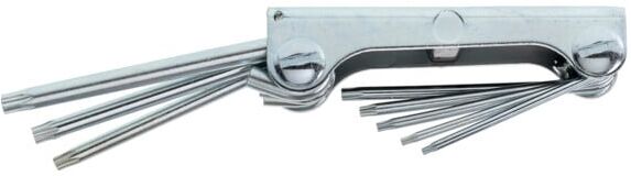 Tournevis Gedore à déport réglé dans le clip 8 pcs TX T9-T40 (6346460)