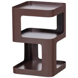 Beistelltisch Riv - Metall Lila / Braun