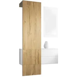 GARDEROBE Carlton Paneel in Eiche Nature