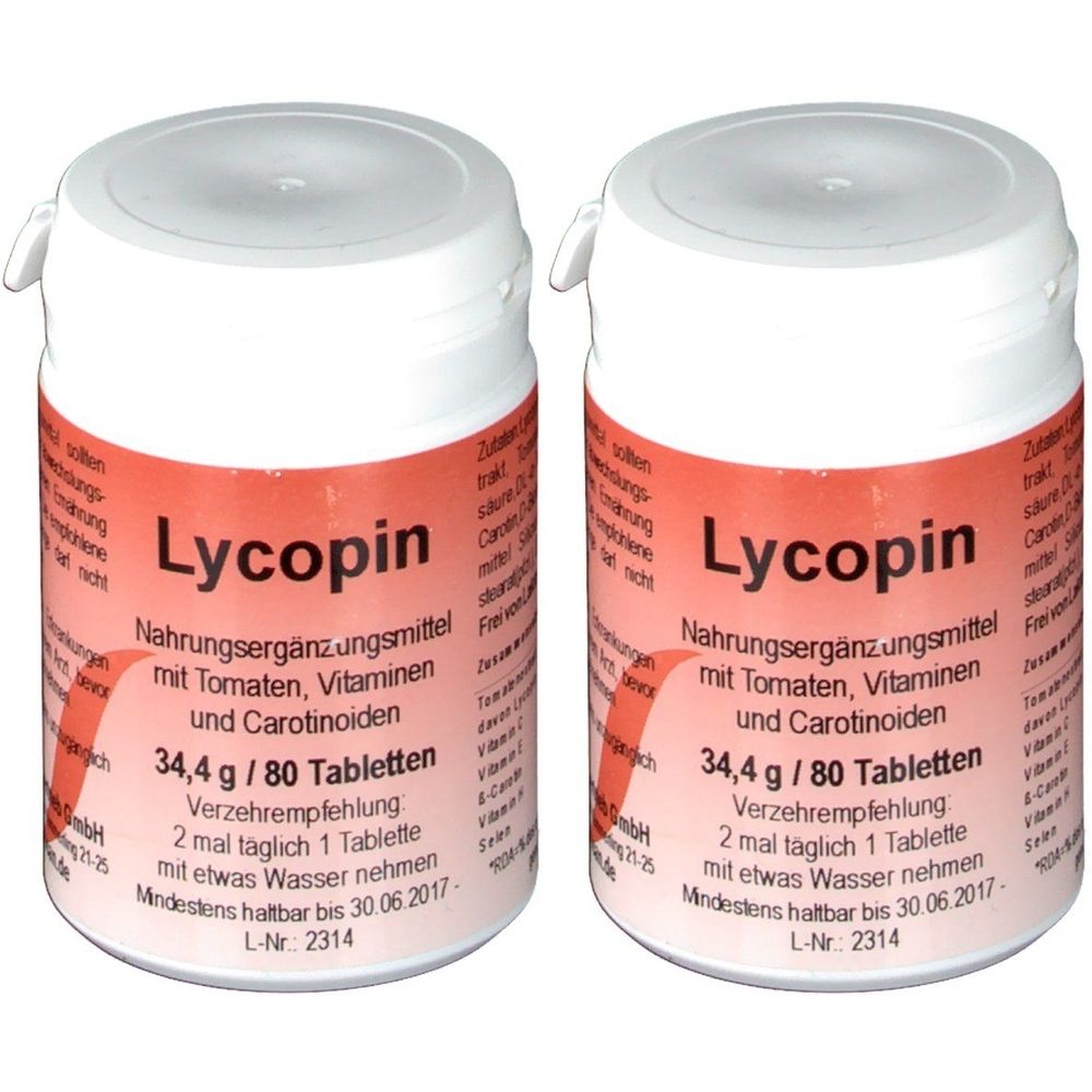 Lycopin Tabletten 2x 2x80 St