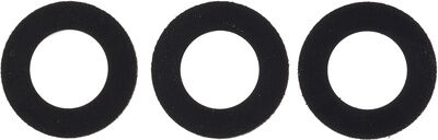 Bach Top Valve Cap Rubber 3er-Set noir