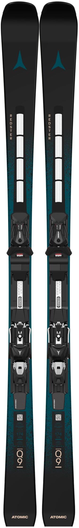 Atomic  - Pack Ski E Redster Q6 Pt - 164 + E Mi 12 Gw Black Light Sand F80 - Ski