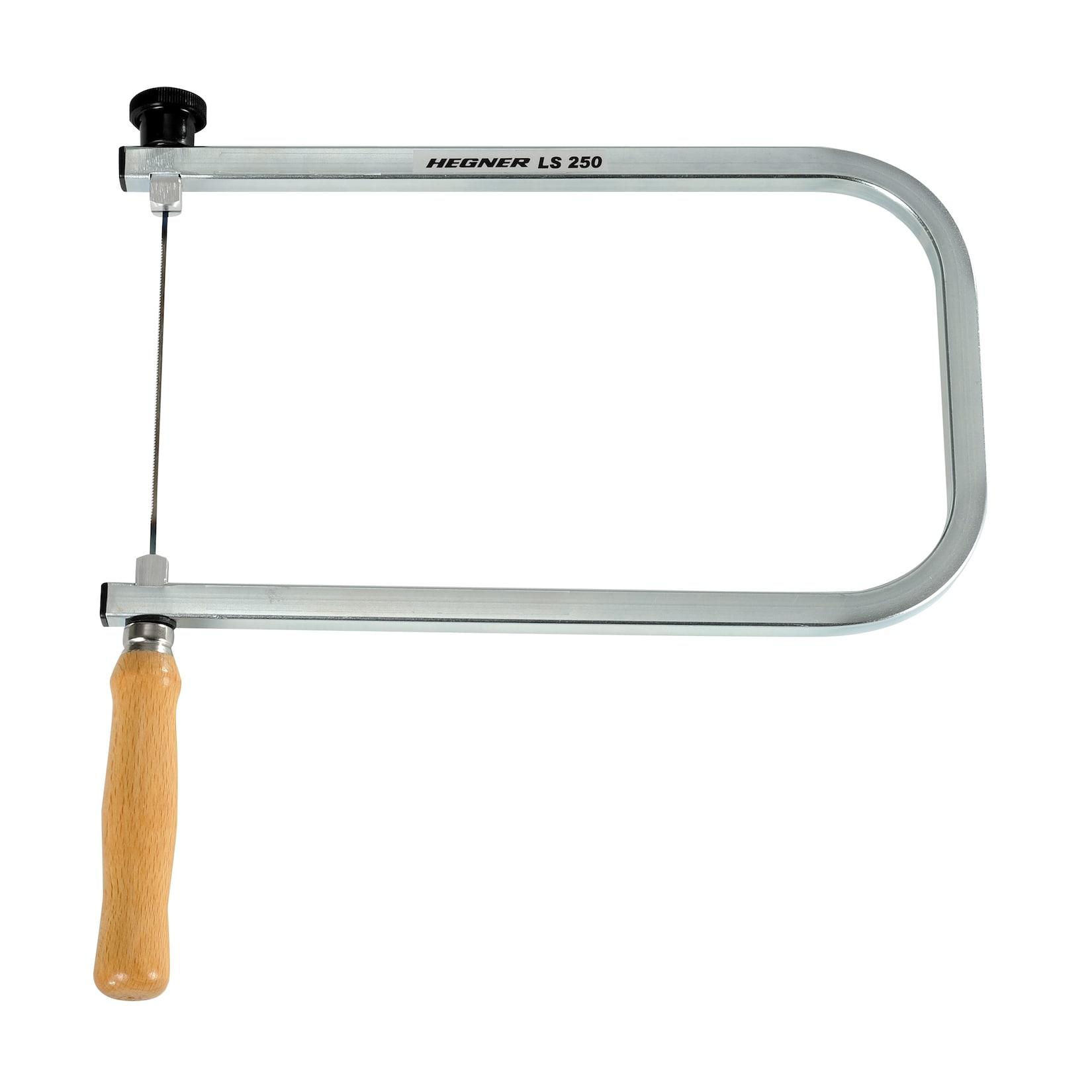 Hegner Laubsägebogen / Säge LS 250 (250 mm, Holzsäge für Kinder) 96250