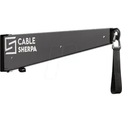 CASHE 24-01-9017 - Kabelhalter für Ladekabel, ausziehbar, indoor, schwarz