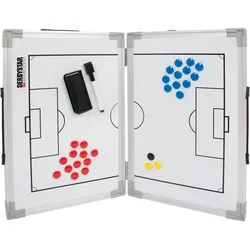 DERBYSTAR Faltbare Taktiktafel Aluminium Fußball 60 x 45 cm
