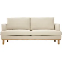 Skandinavisches 3-Sitzer-Sofa beige HOBART