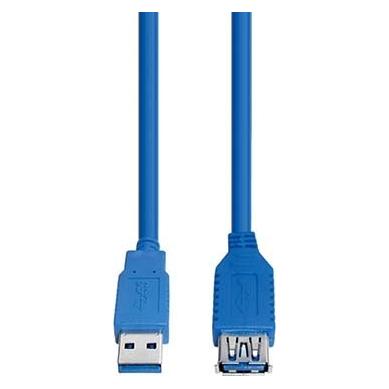 E+P CC 318/1 LOSE USB Kabel 1,5 m USB 3.2 Gen 1 (3.1 Gen 1) USB A Blau (1.50 m, USB 3.2 Gen 1) (CC 318/1 LOSE)