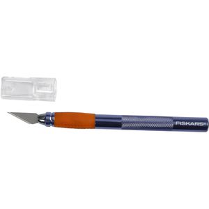 Fiskars Skalpell 1003885 Bastelmesser, Aluminium, mit 1x Stahlklinge Nr. 11