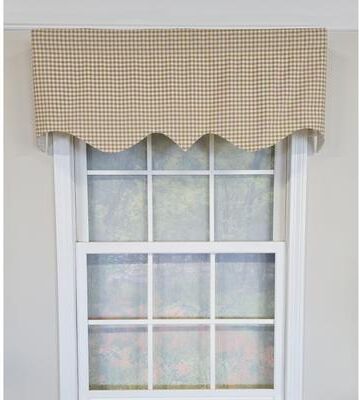 RLF Home Gingham Regal Valance