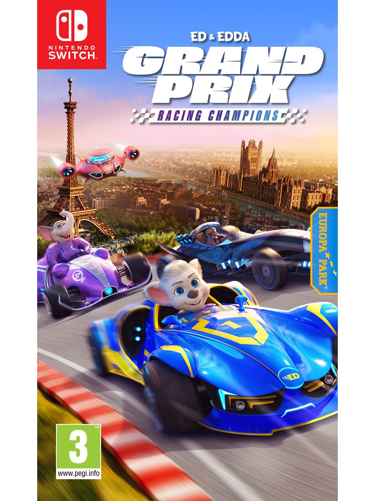 Ed & Edda: Grand Prix - Racing Champions - Nintendo Switch - Rennspiel - PEGI 3
