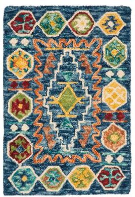 SAFAVIEH Handmade Aspen Evie Boho Tribal Wool Rug