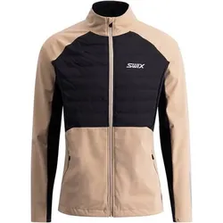 SWIX Langlaufjacke Elevation Jacket M, Größe M in Braun Braun