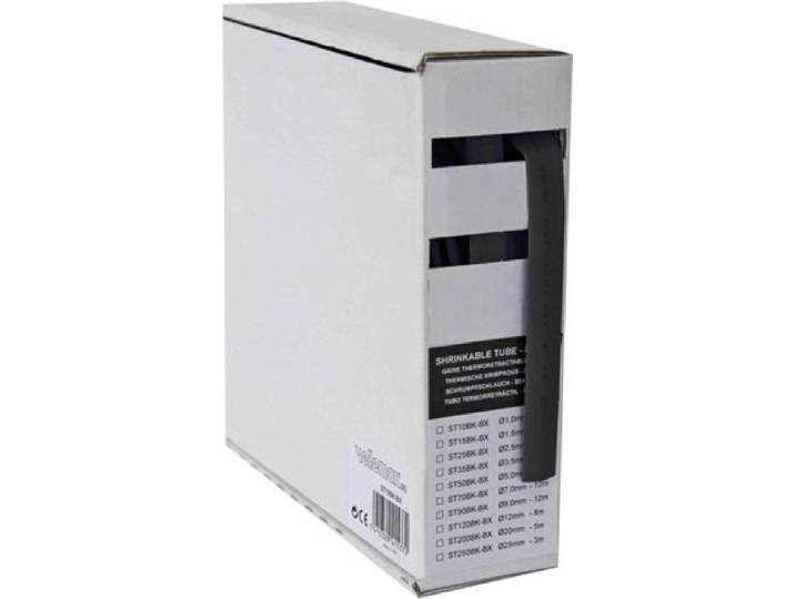 HQ Thermische Krimpkous - 3.5Mm - 15M - Zwart
