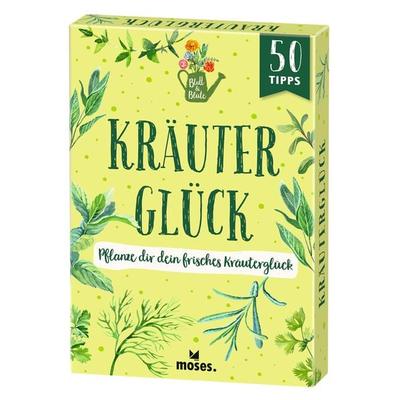 Blatt & Blüte Kräuterglück - 50 Tipps, Taschenbuch von Bärbel Oftring, Moses verlag, 978-3-96455-271-6