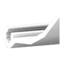 Fiamma Gehäusedeckel für Markise F45s 230 - Farbe Polar Weiß Fiamma Ersatzteilnummer 98673-066