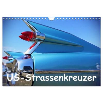 US-Strassenkreuzer (Wandkalender 2027 DIN A4 quer), CALVENDO Monatskalender