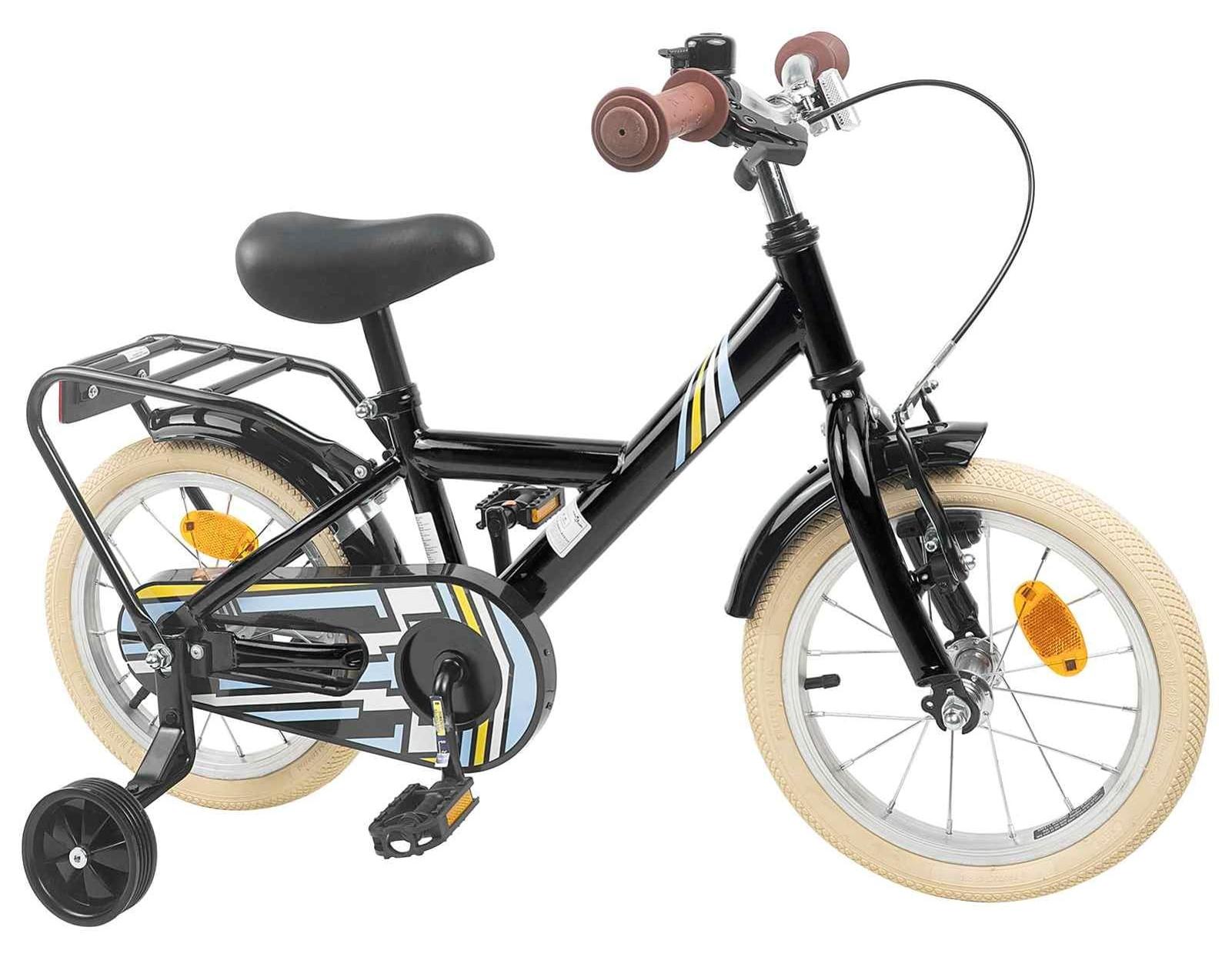 Kinderfahrrad, 16 Zoll, für Jungen und Mädchen