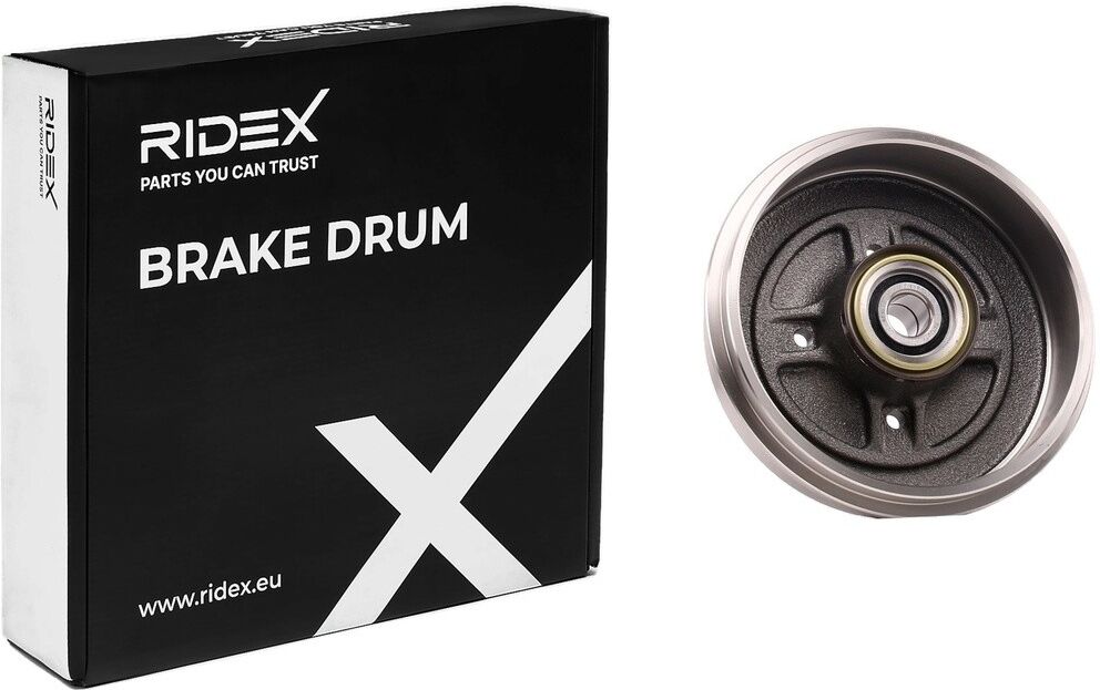 RIDEX 123B0104 Brake drum