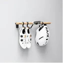 Tons, Kleiderhaken + Wandgarderobe, Bar Wandhalterung für Schuhe, Brille und Helm