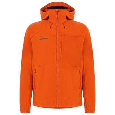 Mammut - Ultimate Comfort Softshell Hooded Jacket - Softshelljacke Gr M rot