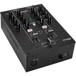 Omnitronic PM-202F 2-Kanal DJ Mixer Schwarz 10006863