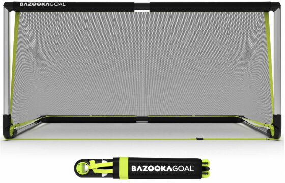 BazookaGoal Football Goals (Aluminium) Silver / Black 6' x 3'