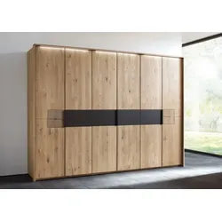 Wöstmann Kleiderschrank WSM 1600 302 x 223 cm Holz Braun Wildeiche