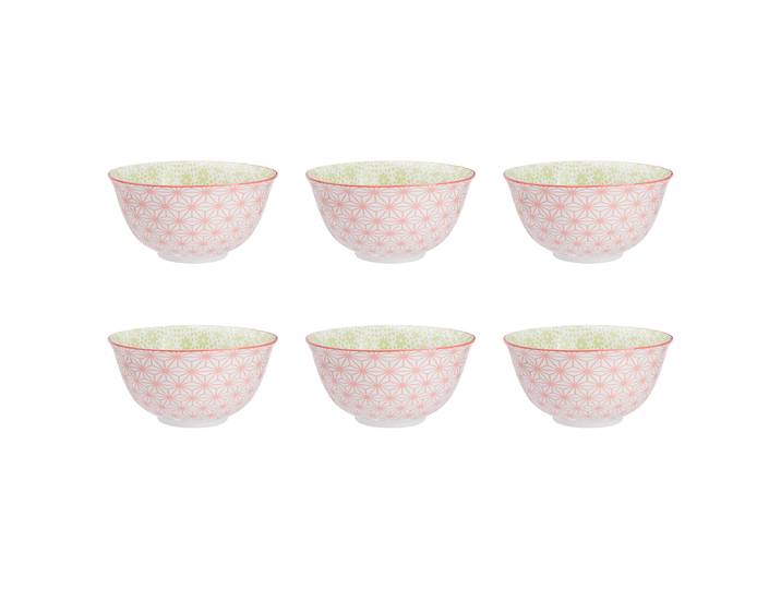 Schale ORNAMENTS 6er-Set Ø 15cm Pink/Rosa