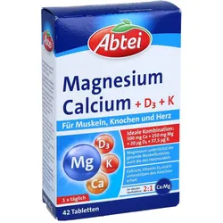 ABTEI Magnesium Calcium+D+K Tabletten