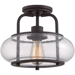 Elstead Lighting Trilogy Deckenleuchte E27 Old Bronze