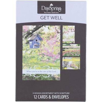 Get Well Spring Time Cards 12 Pack
